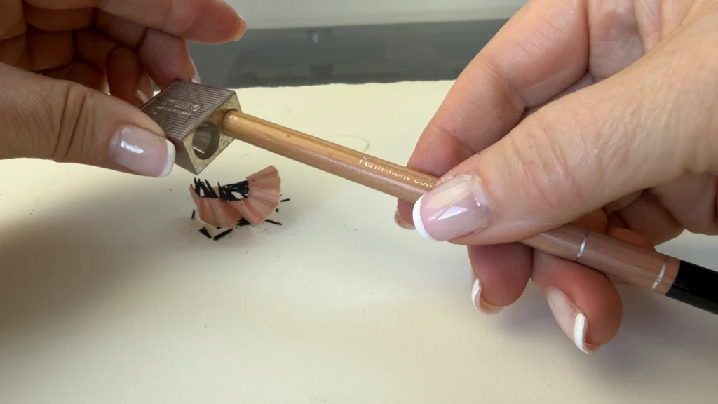The Kum Magnesium looks like the little metal sharpeners you had at school and works fantastic for coloured pencils