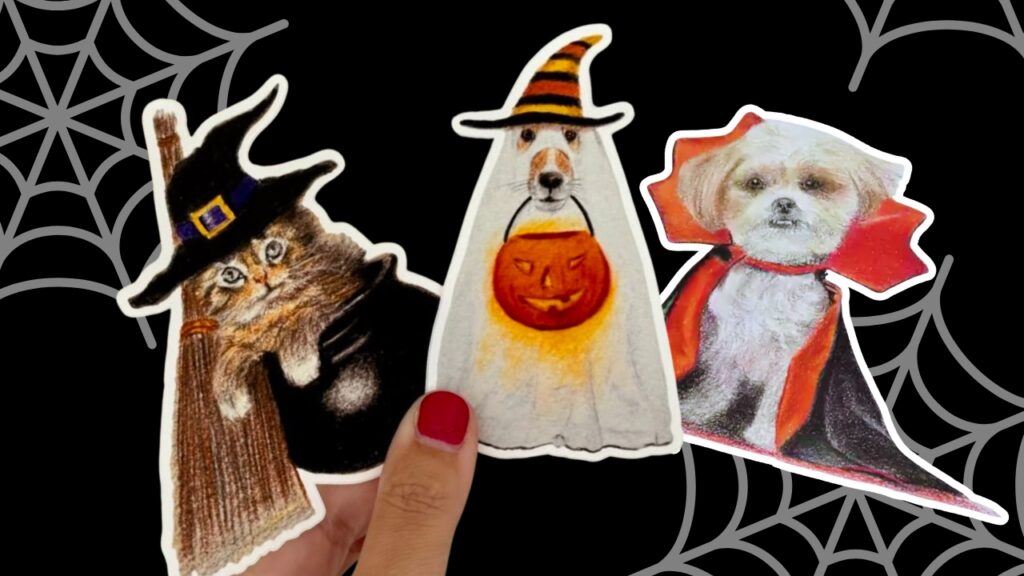 When Pencils Meet Pumpkins: A Howl-o-ween Seasonal Drawing Adventure 🎃🐾 